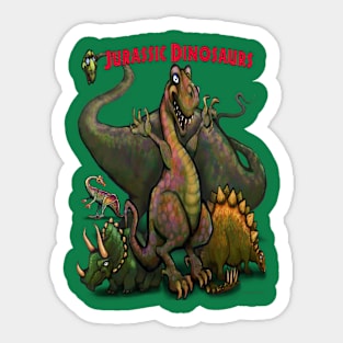 Jurassic Dinosaurs Sticker